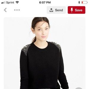 Jcrew jewel sweater